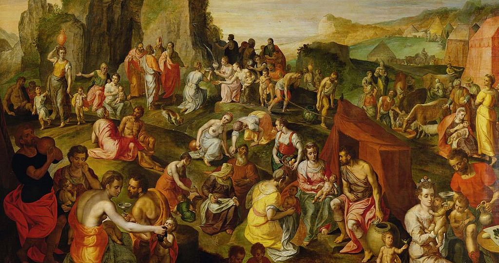 1024px-Gillis_Mostaert_-_Moses_strikes_water_from_the_rock