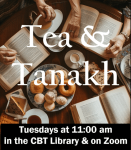 Tea & Tanakh